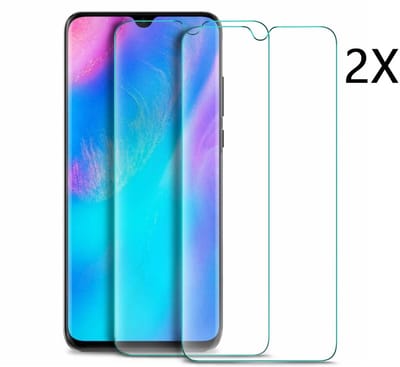 Ntech 2Pack Geschikt voor Huawei P30 Screenprotector |Tempered glass | Beschermglas