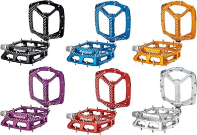 Hoogwaardige MTB Platforms Pedalen Rood - Verstelbare Pins & Super Grip