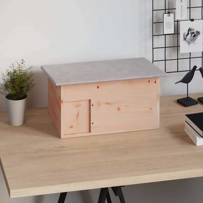 vidaXL - Egelhuis - 45x33x22 - cm - hout