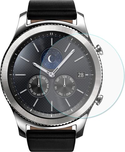 By Qubix - Geschikt voor Samsung Gear S3 Tempered glass