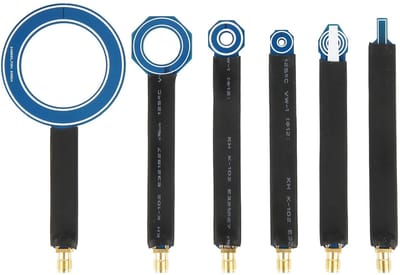 Dailygoody - PCB-printplaat magnetische veldsonde contactantenne - 6 stuks - Dubbelzijdig ontwerp - 1,6 mm dikte - Testantennes - Geschikt voor e
