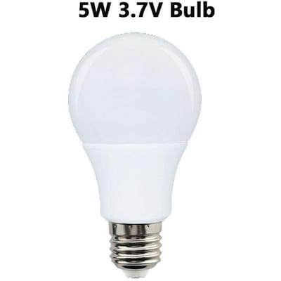 E27 DC 3.7V Laagspanning Lamp 5W LED Energiebesparende Lamp Bolvormige Hoge Helderheid LED Lamp Licht Huisverlichting Decoratieve Verlichting