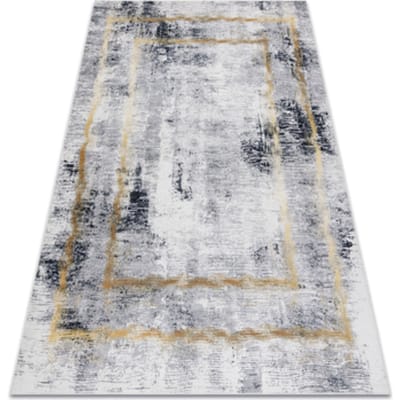 Kleden Rugsx ANDRE 1065 tapijt wasbaar Kader vintage antislip 120x170 cm
