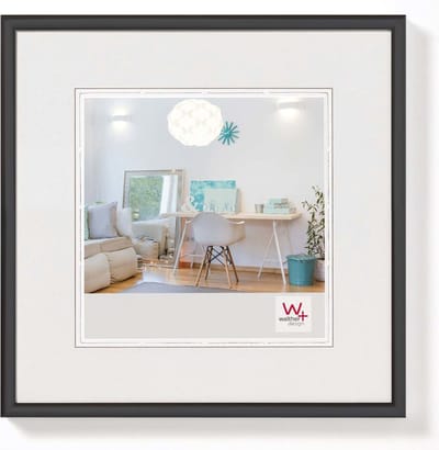 Walther New Lifestyle - Kunststof lijst - Fotoformaat 30x30 cm - Zwart