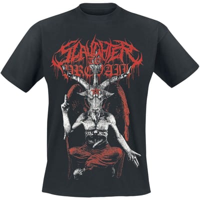 Slaughter To Prevail T-shirt - Baphomet - S tot XXL - voor Mannen - zwart