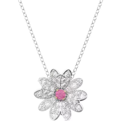 Swarovski Eeuwige Bloem Verfijnde Trend Ketting Damesketting 5642868 Box (Random Color) white