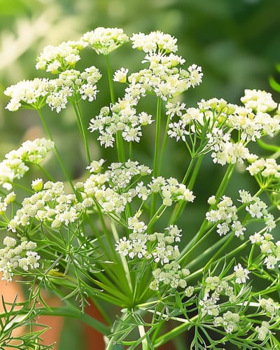Anijs Zaden Pimpinella Anisum Eenjarig Kruid