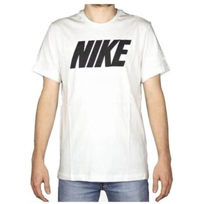 Nike Sportswear Icon Block T-shirt Voor Heren, Wit