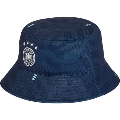 Adidas Germany Petten Unisex - Blauw - Maat S/M - Poly (Polyester)