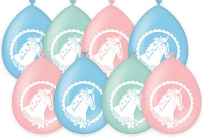 Paper Dreams Ballonnen Horses - 8st