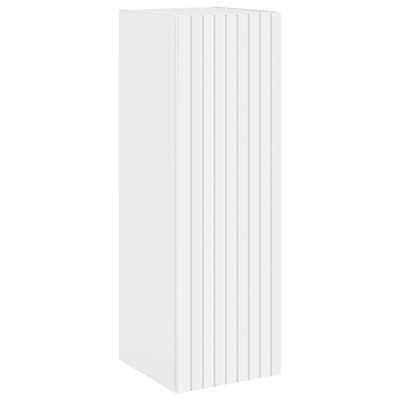 vidaXL - Wandgemonteerde - Badkamerkast - Wit - 33 - x - 34,5 - x - 100 - cm