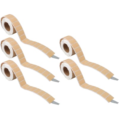 4000 stuks Kraft Bruine Etiketten Beschrijfbaar Vintage Blanco Zelfklevende Stickers voor Weckpotten Flessen Cadeauverpakking Voedselopslag Knutselen