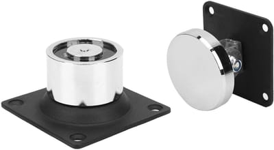 MTTproducts - Electromagnetische Deurslot - 132,3 Lb Sterke Zuigkracht voor Houten en IJzeren Deuren - Veilige Toegang - Betrouwbaar en Duurzaam - Gesc...