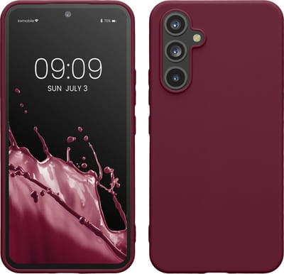 kwmobile telefoonhoesje geschikt voor Samsung Galaxy A54 5G - Hoesje voor smartphone - Back cover in magenta-lila