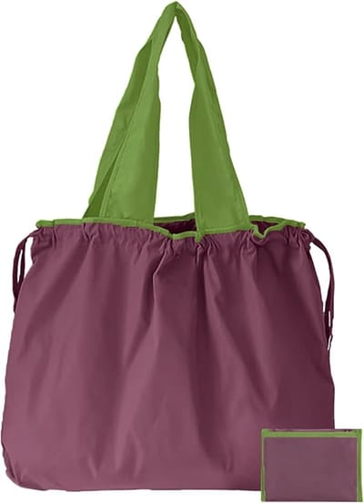 Boodschappentas Grote - Draagtas Herbruikbaar - Boodschappen Doen - Hoge Draagkracht - 52 x 42 cm - Zwart