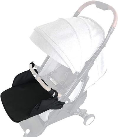 Verstelbare voetsteun voor kinderwagens, eenvoudig te installeren, universele uitbreiding voor comfort tijdens wandelingen, reizen en dagelijks gebruik