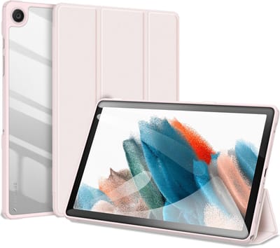 Dux Ducis - Tablet hoes geschikt voor Samsung Galaxy Tab A9 Plus (2023) - Toby Series - Auto Sleep/Wake functie - Tri-Fold Book Case - 11 inch - Roze