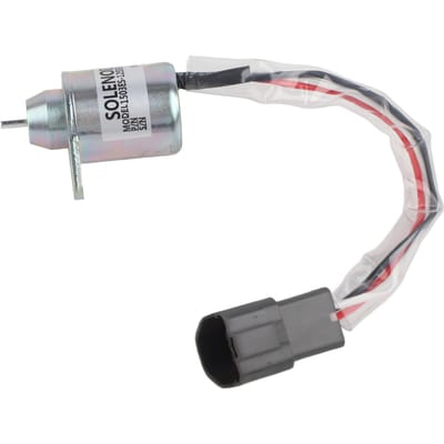 Brandstofafsluitmagneet 1503ES 12S5SUC12S 12V IJzeren Behuizing Vervanging voor Komatsu PC40 PC45