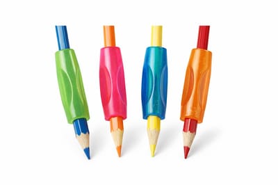 Penverdikker - Pengreep Hulp Kinderen - 4 Stuks - Penverdikker voor Artrose - Schrijfhulp Pengreep - Pengrip