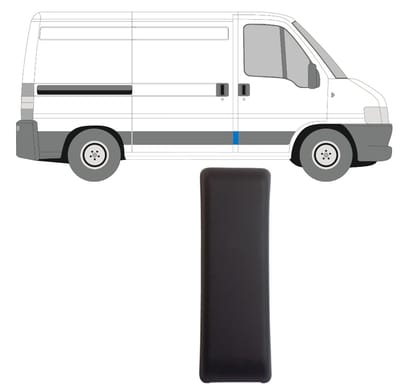 Voorste sierlijst zijlijst voor Fiat Ducato 2002-2006 / Links = Rechts