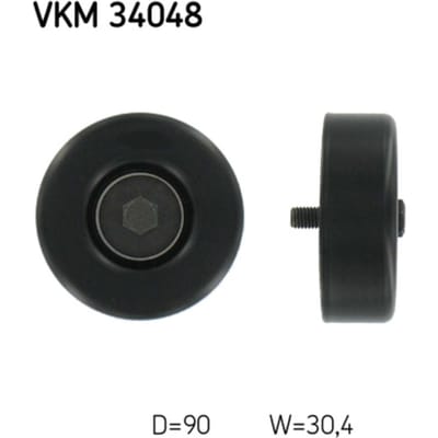 Rondsel/geleiderpoelie, V-riem SKF VKM 34048