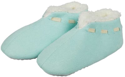 Apollo Spaanse pantoffels/sloffen voor kinderen - Mintgroen - Huissloffen - met anti slip zool 31-32