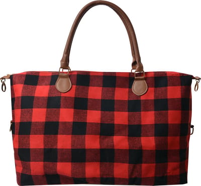 Clayre & Eef Reistas 56x35 cm Rood Zwart Synthetisch