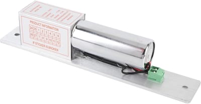 Elektrische Boutvergrendeling - Automatische Deadbolt - Beveiliging Toegang - Roestvrijstalen Bout - 23 x 8 x 4 cm - Zilver