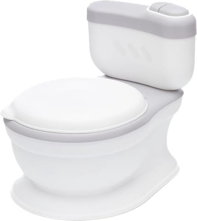 Mini Toilet - Kinder Potje - Zindelijkheidstraining - Met Spoelgeluid en Melodieën - 1.9 Kilogram - Wit
