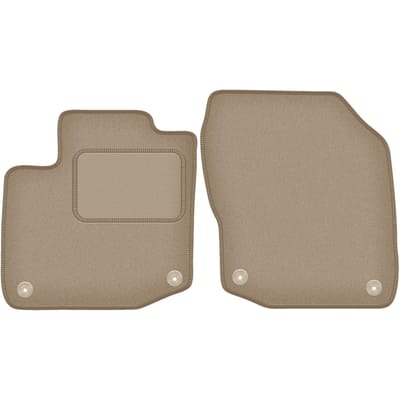 Wielganizator WLG-CARLUX - Auto Vloermat - 39cm - Beige - Voor Honda Civic IX
