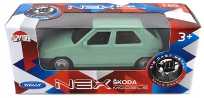 Welly Skoda Favorit Modelauto Schaal 1:60 - Nieuw