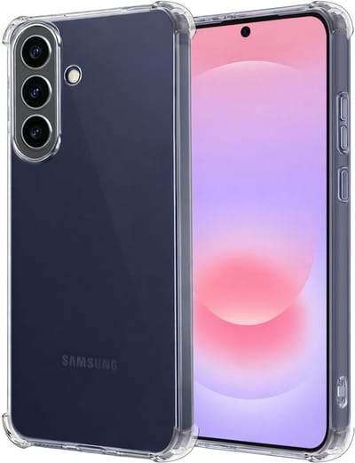Hoesje - Geschikt voor Samsung Galaxy A37 - Sterk & Shockproof - Siliconen Case - Back Cover - Telefoon Hoes Shock Proof - Transparant