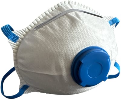 HandanHy - Mondmasker - Stofmasker - FFP2 - met ventiel - Cupmask - Hoofdband - 10 stuks