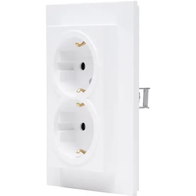 Kopp Inbouwstopcontact Athenis Randaarde 1-polig Wit Ip20