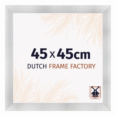 Fotolijst 45x45 cm - MDF - Aluminium Geborsteld - Praag