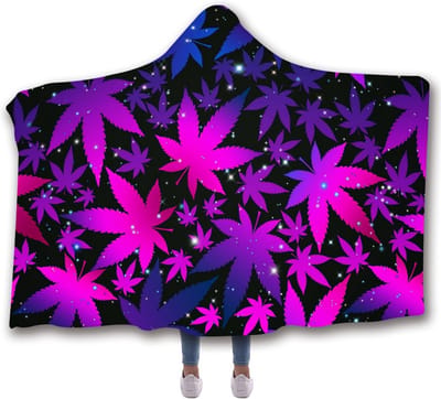 Livano Plaid - Hoodie Deken Met Mouwen - Onesie - Fleece Blanket - Knuffeldeken - Dames - Heren - Kinderen - Space - Kinderen