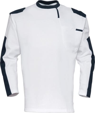 Havep 10020 Sweater Wit/Marine maat XXXL