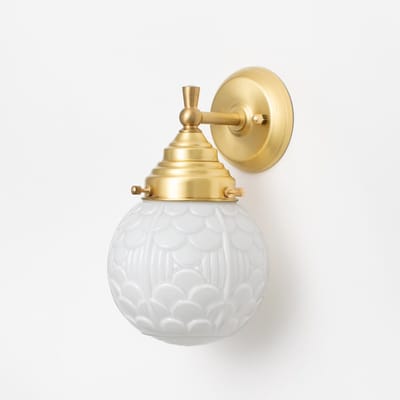 Wandlamp Arcade Royal Messing - Art Deco Trade
