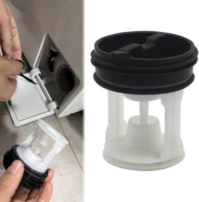Dailygoods- Pluiszeef Vervanging - Filterzeef - Wasmachine Zeef - Pluizenfilter - Duurzaam Kunststof - Hoge Dichtheid - Filter