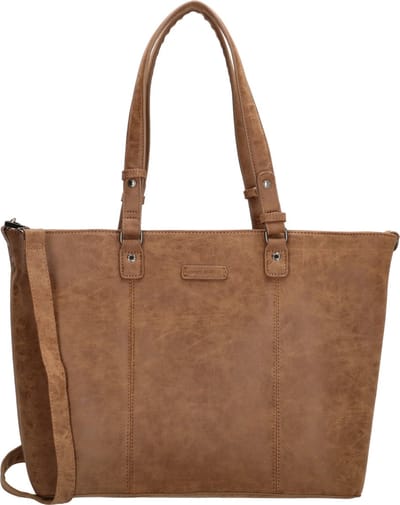 Enrico Benetti Kate Shopper 15 inch laptopvak - 66529 - Camel