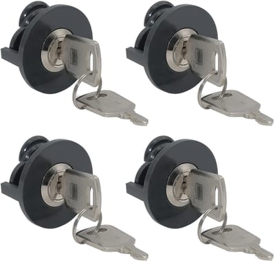 Dailygoody - Socket voor Schuko - Kindveilig - Voorkomt stroomdiefstal - Robuust materiaal - 8 sleutels inbegrepen - Veilig in openbare ruimtes - Metaal
