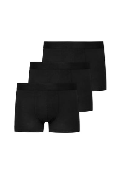 SNOCKS Premium Boxershorts Heren â€“ Zonder Logo â€“ Zacht & Comfortabel â€“ Biologisch Katoen â€“ Ondergoed Heren â€“ 3 Stuks