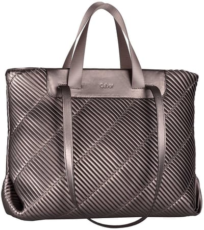 Gabor schoudertas shopper Finley Zip Shopper Old Silver grijs