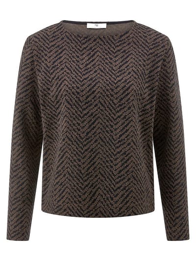 Sweatshirt Van Peter Hahn blauw