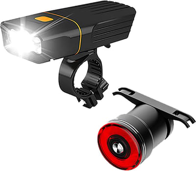 Lightyourbike ® BEAM XL & BRAKE SET – Fietsverlichting – 1.500 Lumen - Fietslamp & Powerbank 5.200 mAh - Fietsverlichting Mountainbike & Racefiets
