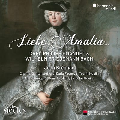 Jean Bregnac & Chantal Santon Jeffery - C.P.E. Bach: Liebe Amalia (CD)