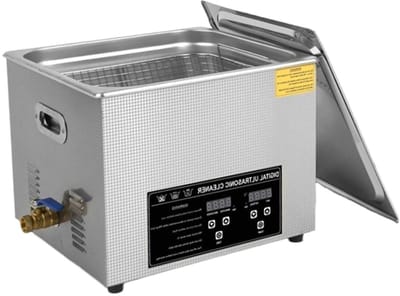 Ultrasone Reiniger - Reinigingsmachine Wasmachine - Sieraden Reinigen - 40kHz Transducer - 4.5L - Zilver
