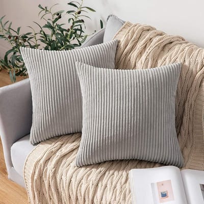 Luxueuze Corduroy Sierkussenhoezen Met Verborgen Rits voor Veelzijdige Interieurdecoratie