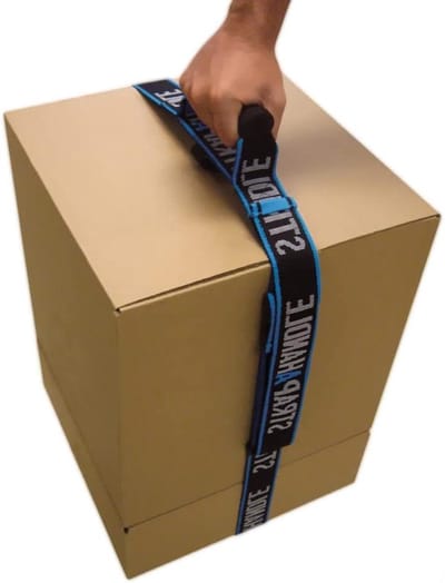 Zware Draagriem - Hulp Riem - Dingen Verplaatsen - Verstelbare Lengte - 24 m - Blauw