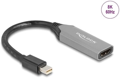 Delock Mini DisplayPort to HDMI Adapter 8K with HDR